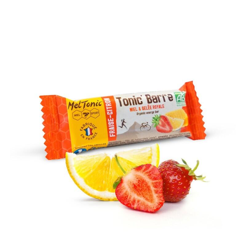 Organic energy bar Meltonic strawberry/lemon