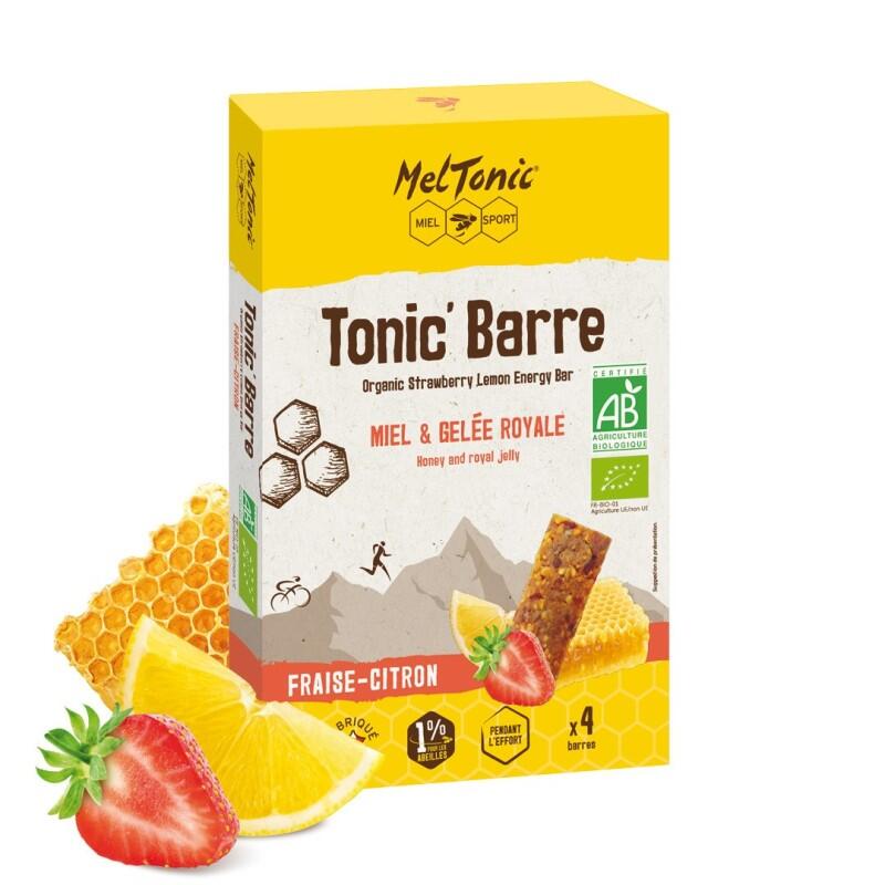 Barre énergétique bio Meltonic fraises/citron Pack de 4 7/7