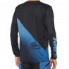 100% R-Core-X Long Sleeve Jersey Blue / Black 2/2