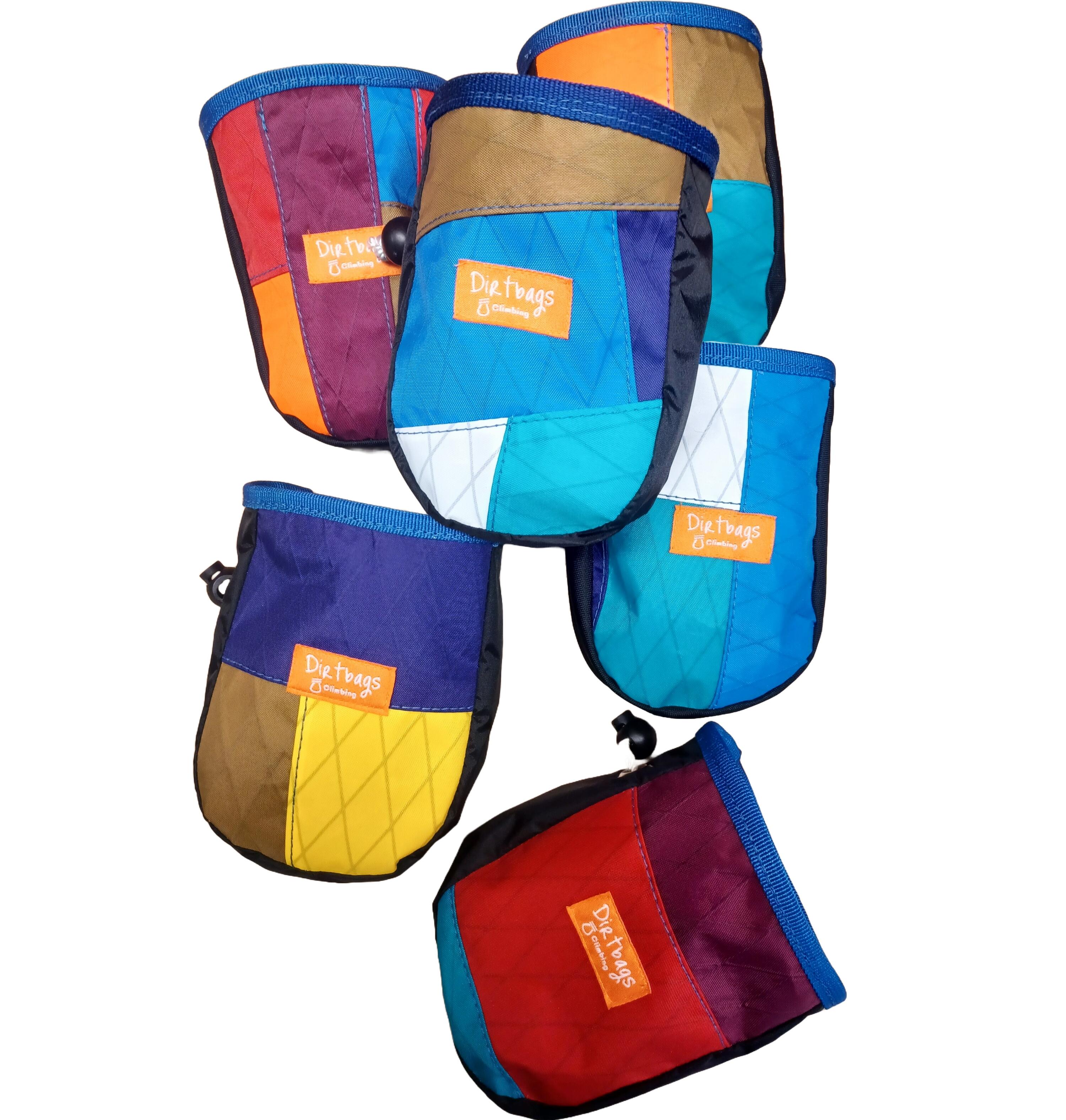 DIRTBAGS CLIMBING Children's Chalk bag for climbing made from upcycled materials