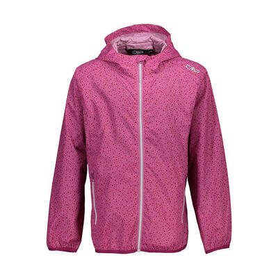 Regenjacke wasserabweisend windabweisend Kapuze Mädchen - Kid Rain Fix Hood