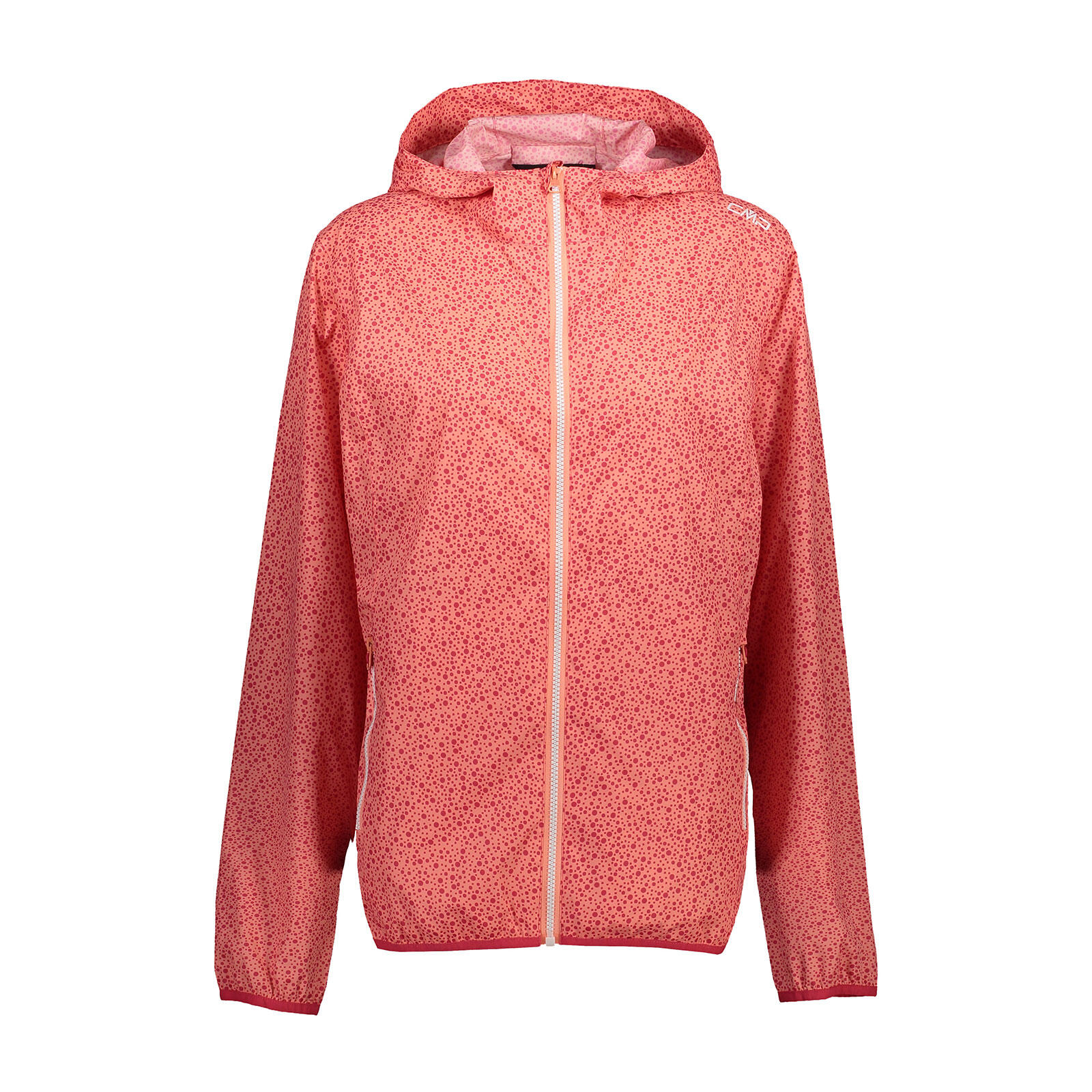 CMP Regenjacke wasserabweisend windabweisend Kapuze Mädchen - Kid Rain Fix Hood