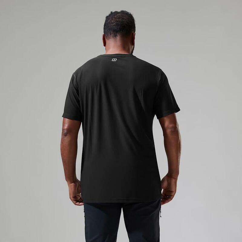 24/7 TECH BASECREW SS Men's Short Sleeve Quick-Dry T-shirt - Black