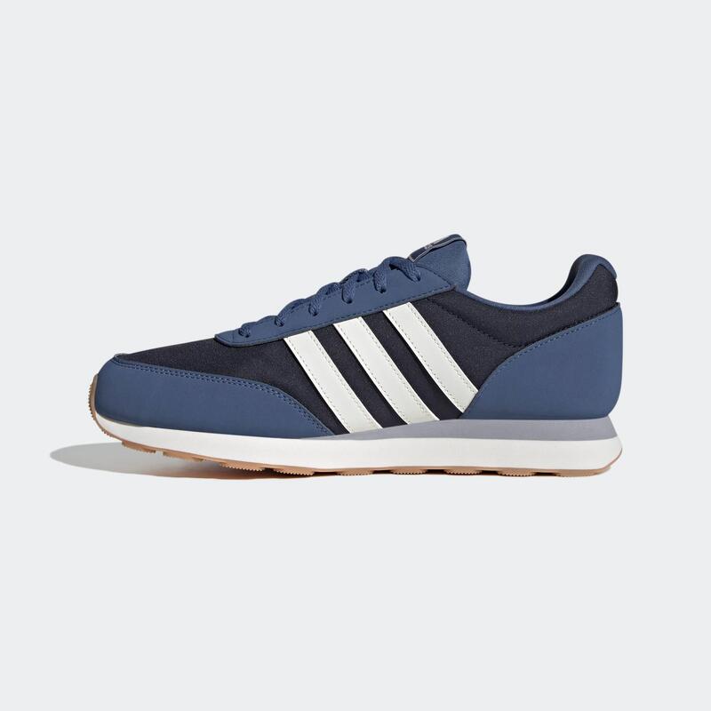 Seconde vie - CHAUSSURE HOMME RUN 60s 3.0 ADIDAS BLEU MARINE - EXCELLENT