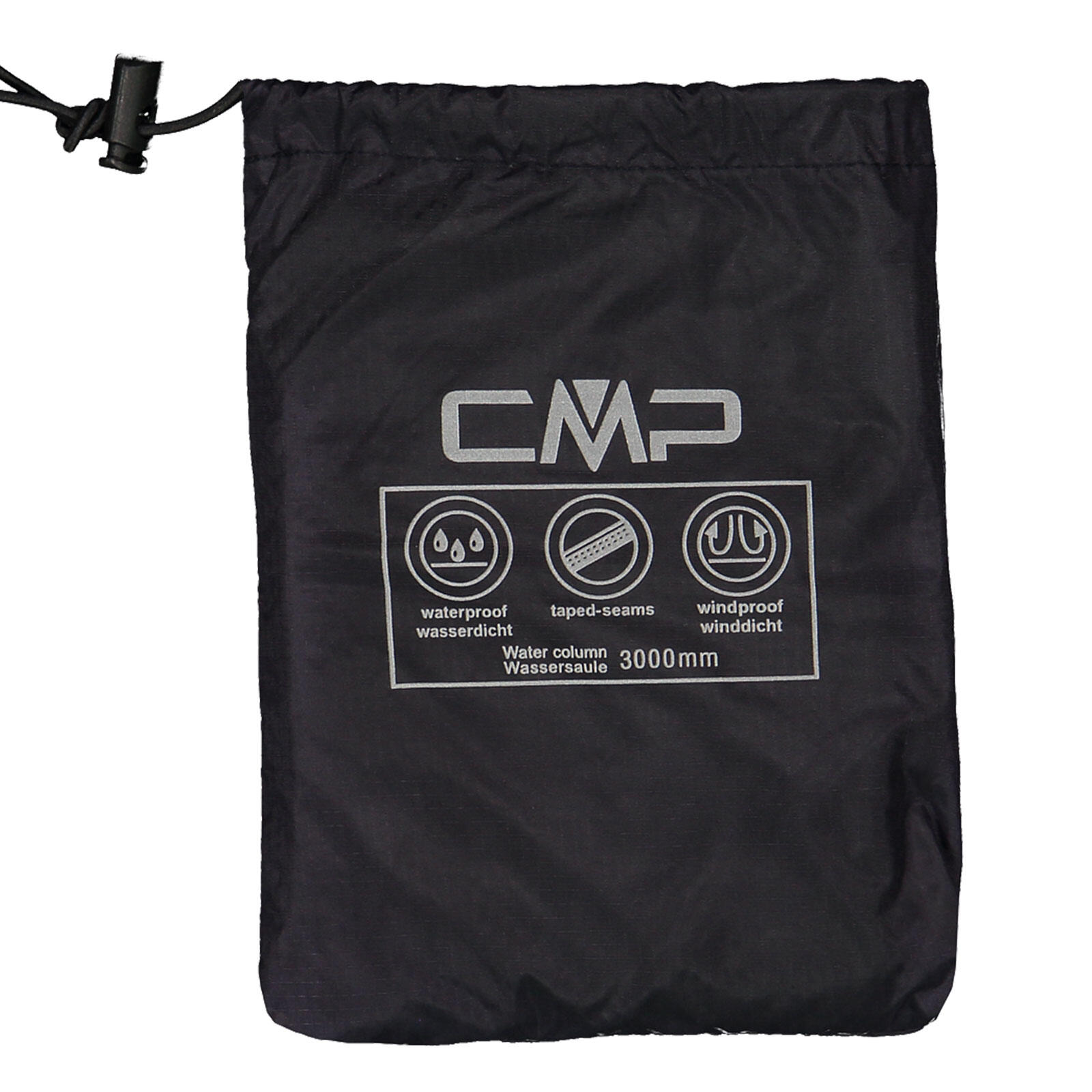Kinder wasserdichte Kapuzenjacke CMP 3/6