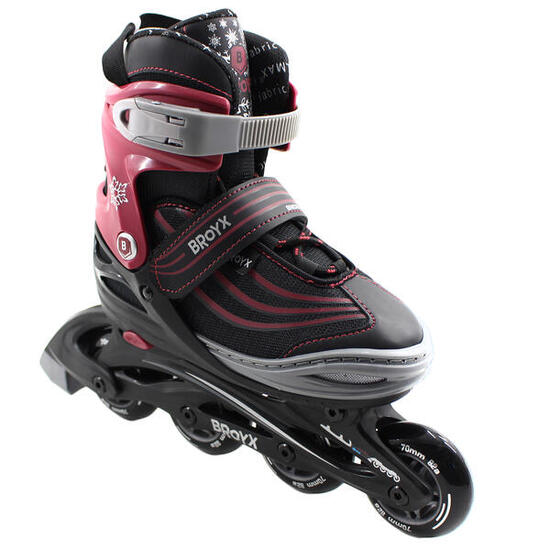 Rolki dla dzieci Broyx COOLMAX 500 z regulacją 4 rozmiarów