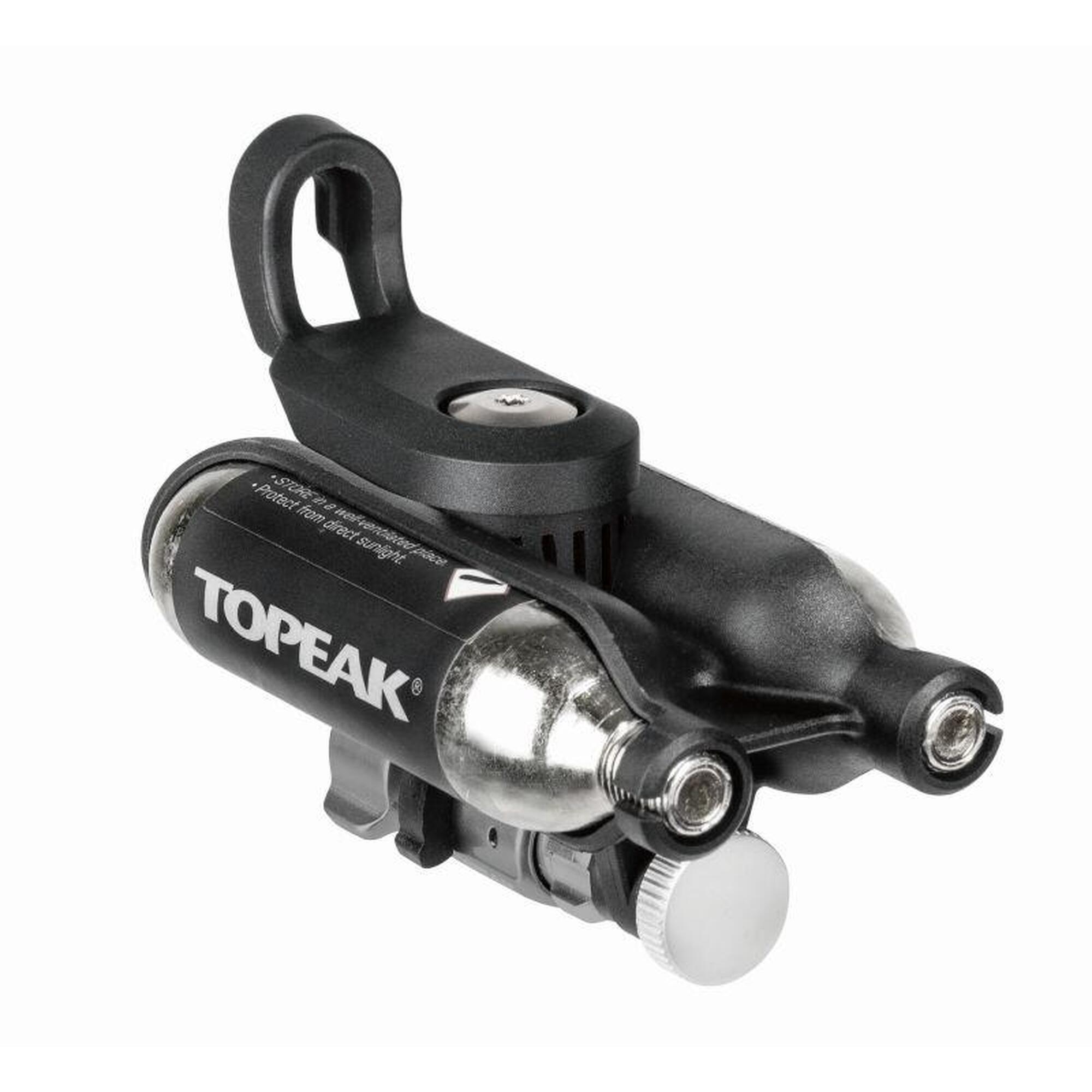 Topeak - Pompe Co2 Pack De Carburant Topeak Ninja Master+ - Cartouche Co2 - Gris|multicolore|noir - Taille Unique - Decathlon
