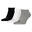 Puma Unisex Sneakersokken 3-Pack 43-46 Katoen Mix