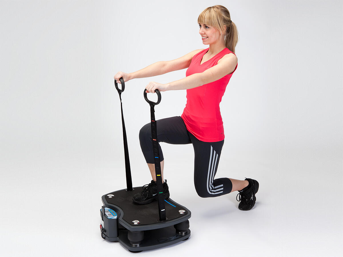 Vibrationsplatte 500 - Fitness - Schwarz - 3D Vibration
