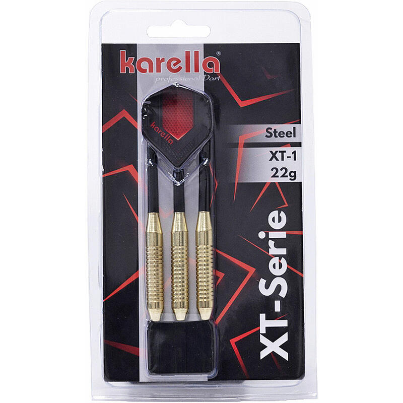 Karella XT-1 fléchettes à pointe en acier 22 grammes