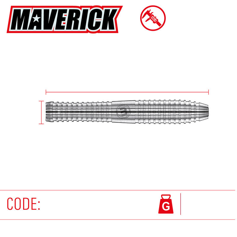 Winmau Darts szár hegye Maverick 80% tungsten