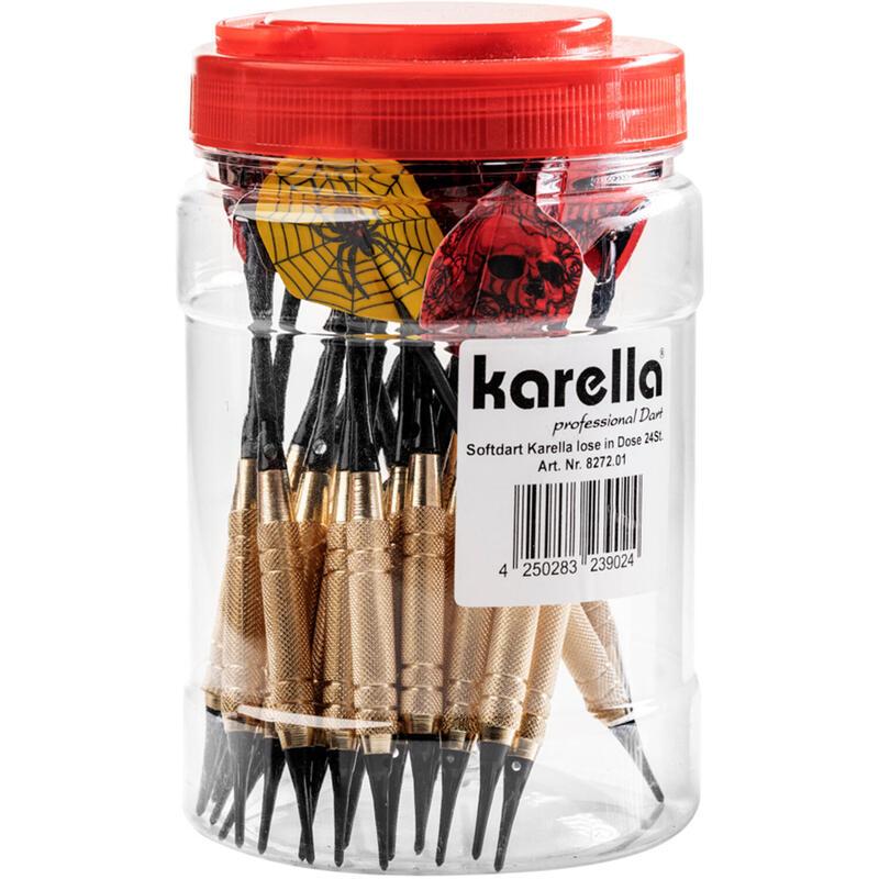 Karella Fléchettes à pointe souple (24 pièces)