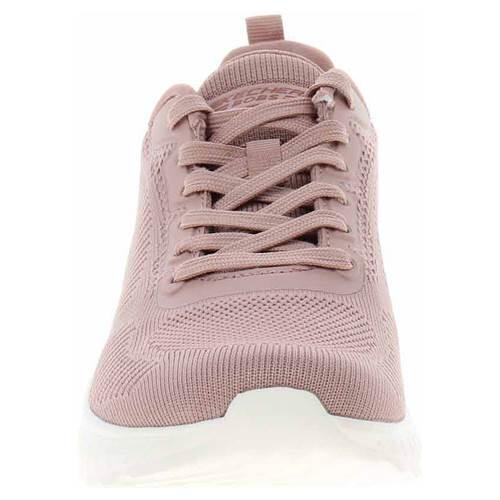 Scarpe da Running per Adulti Skechers Bobs Sport Squad Rosa