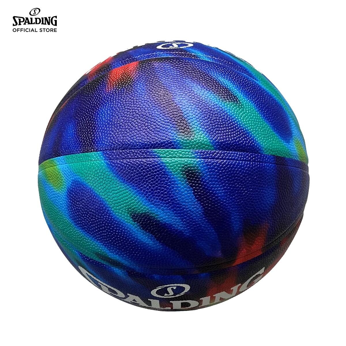 Spalding Ascend Blues Basketball Taille 7 - Ballon Blanc/Bleu