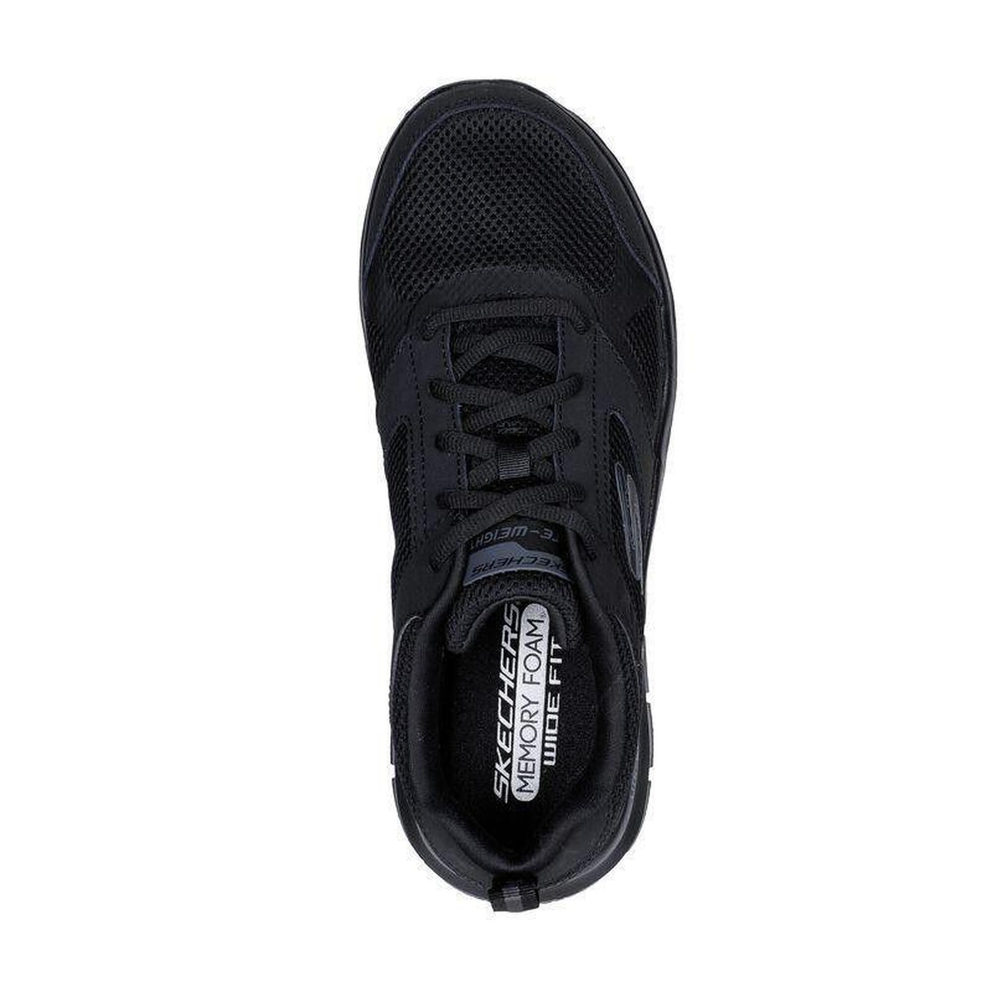 Buty na co dzień na trening męskie SKECHERS TRACK SYNTAC skóra