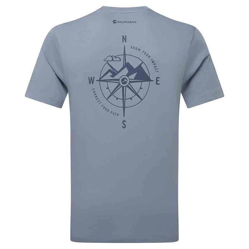 Impact Compass Men's  T-Shirt - Blue
