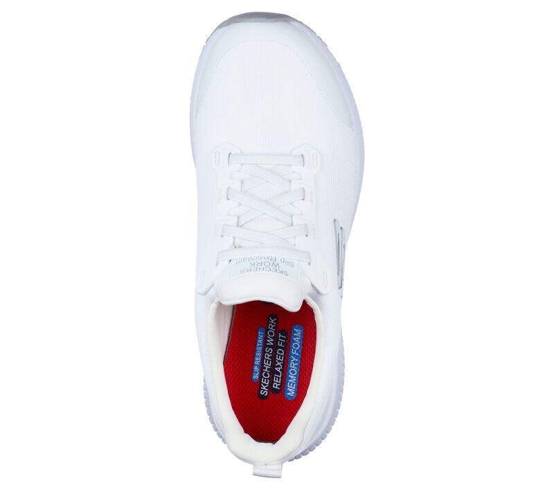 Tênis Brancos do Skechers Women's Work Squad 5/6