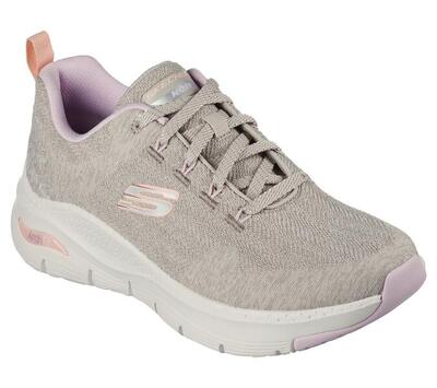 Sneakers per donna Skechers Arch fit Beige