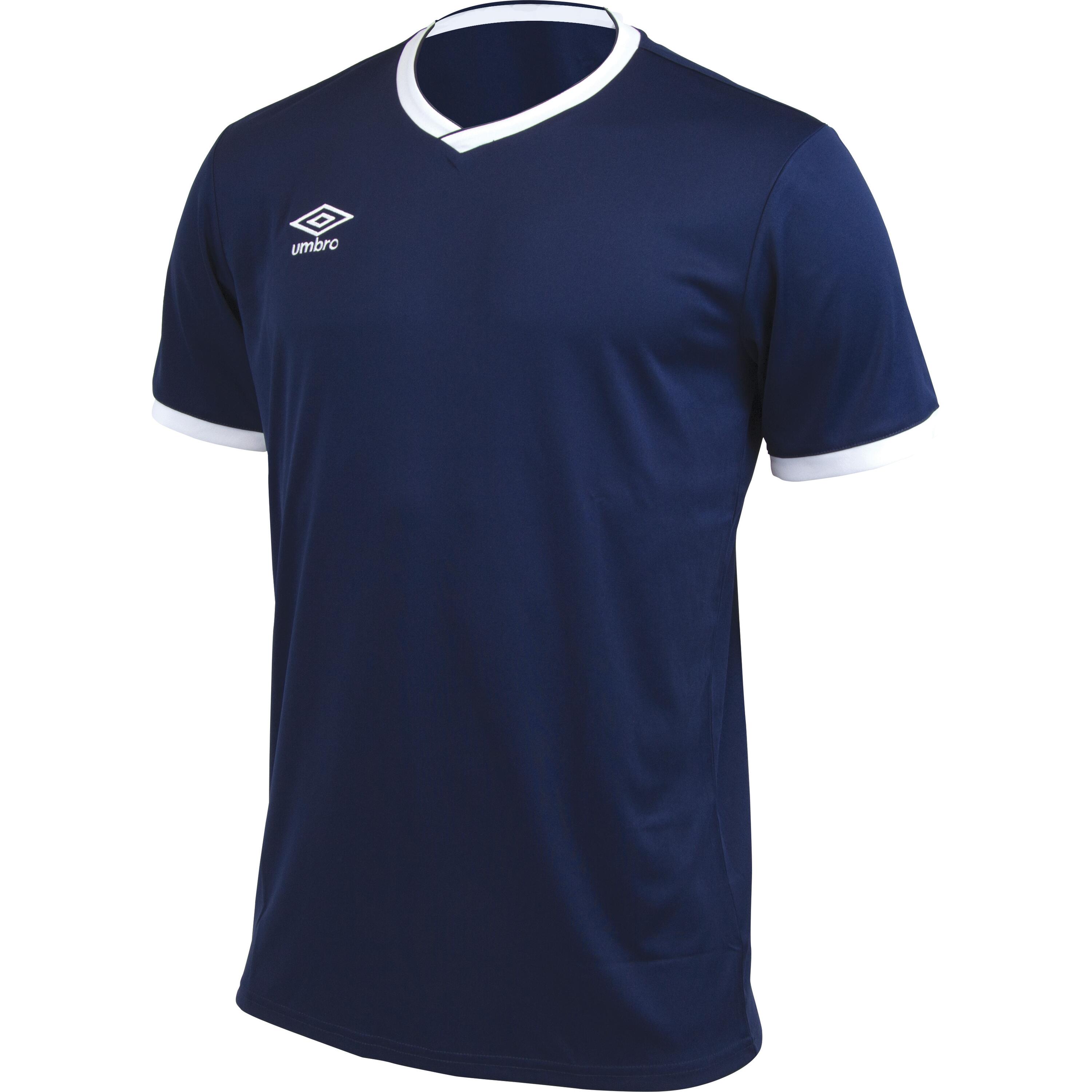 Umbro - Maillot Enfant Umbro Cup - T-shirt Manches Courtes - Blanc|vert - 6 À 8 Ans - Decathlon