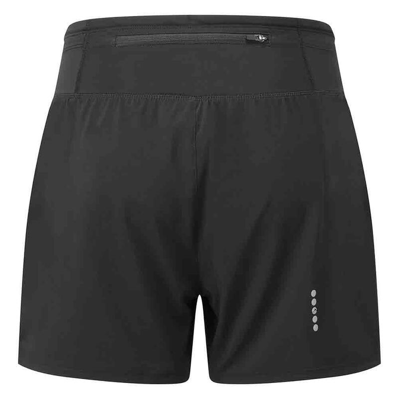 Slipstream Twin Skin Shorts 女款雙層越野跑短褲 - 黑色