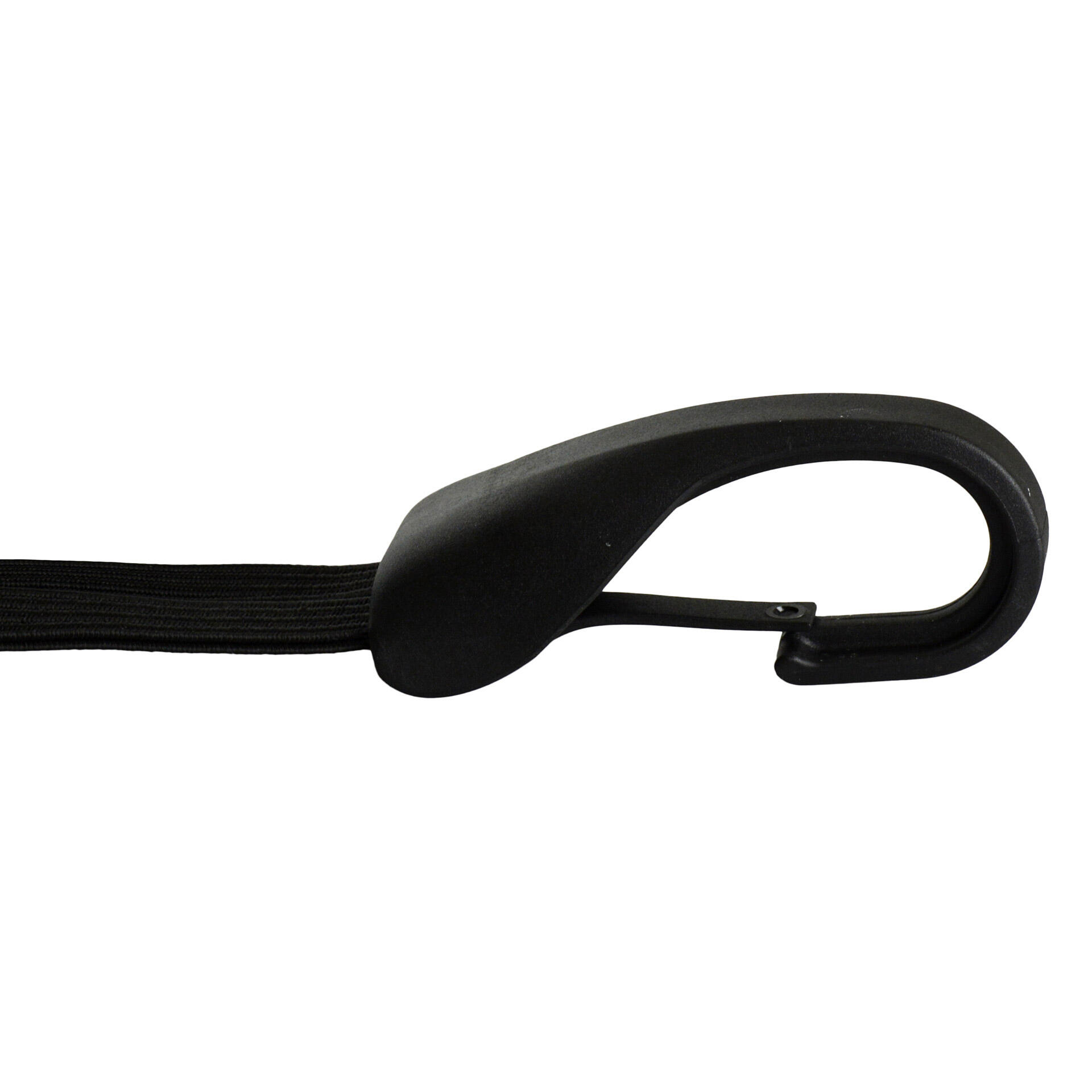 Widek cinghia elastica con gancio di sicurezza, nera, 57 cm. 2/2