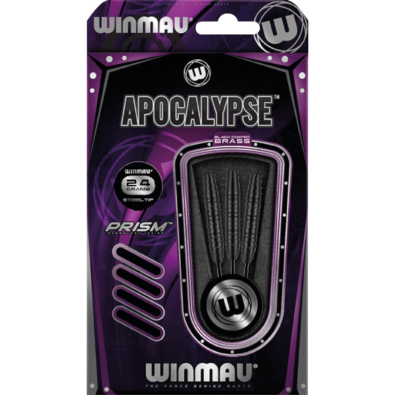Winmau - Winmau Fléchettes À Pointe D'Acier Apocalypse Brass - Fléchette - Noir - 24 G - Decathlon