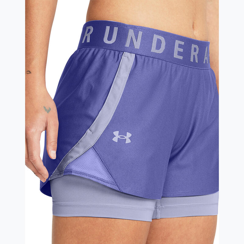 Short d'entraînement 2-en-1 Under Armour Play Up pour femme