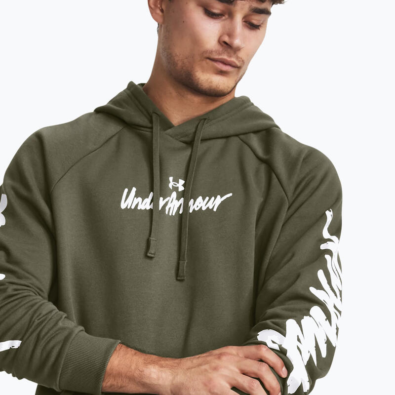 Sweat homme Rival Fleece Graphic HD Under Armour