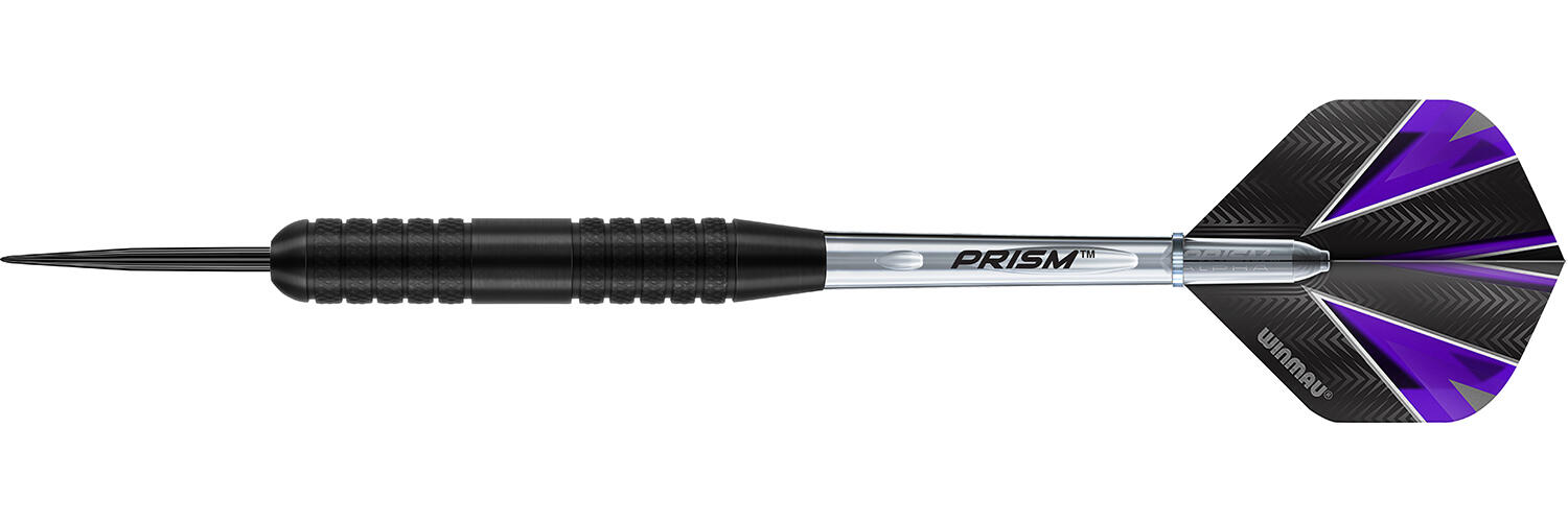 Dardos punta de acero adulto Winmau Apocalypse Brass negro 2/7