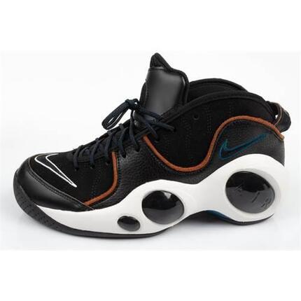 Basketball-Schuhe Mann Nike Air Zoom Flight 95 Schwarz