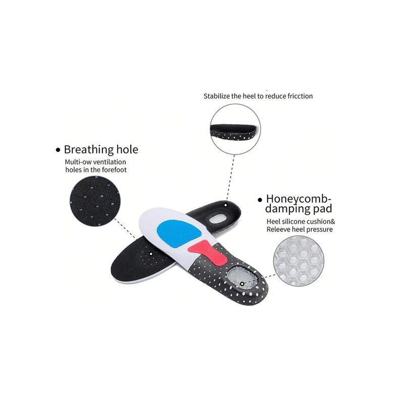 Branturi sport Ultra Comfort cu pernuta fagure de silicon, absorbtie soc, 40-45