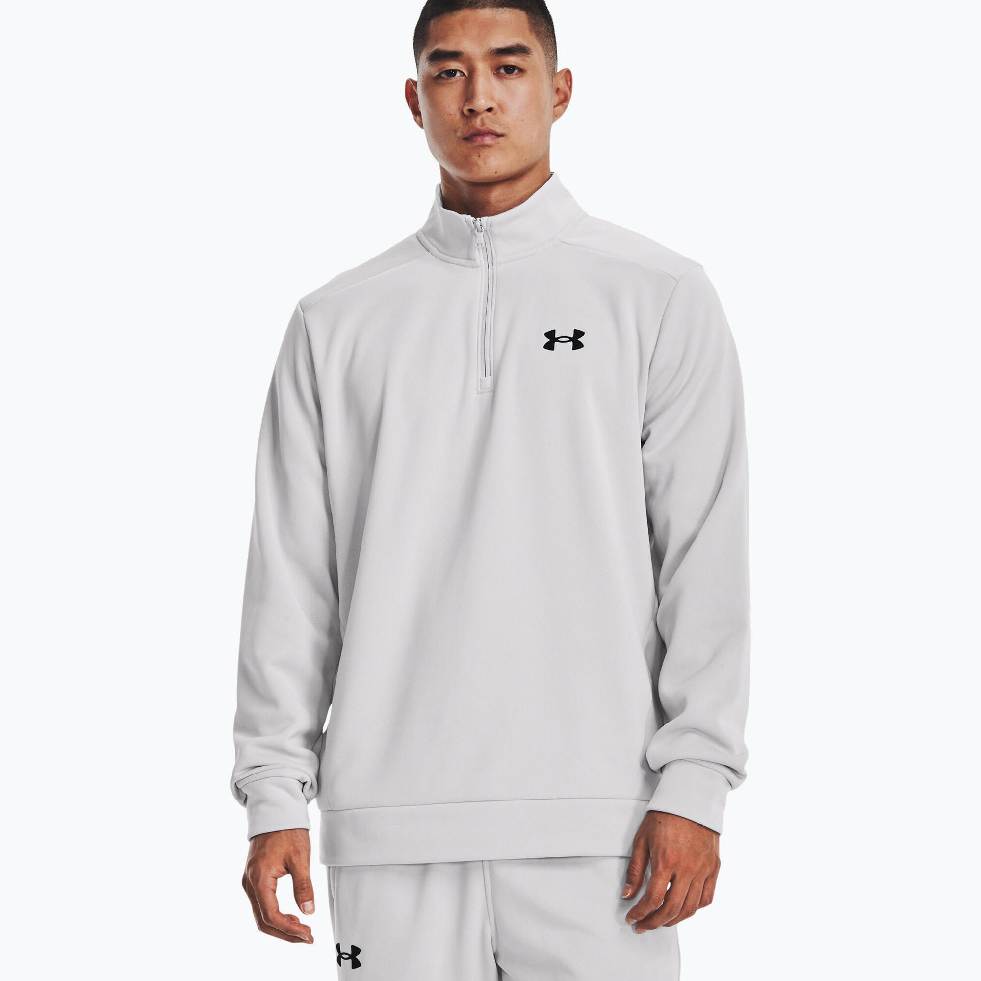 Under Armour Armour Armour Fleece 1/4 Zip férfi edzőpulóver 3/5