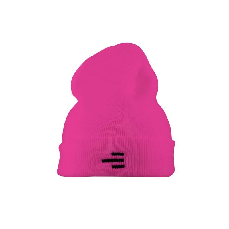 soepele wintermuts voor volwassenen sport fuchsia