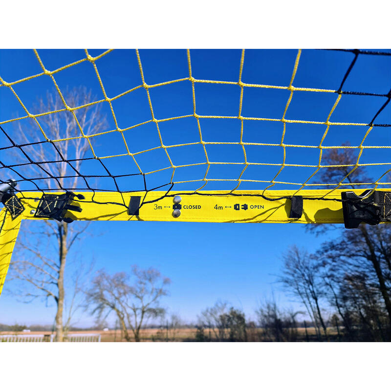 Baliza de futebol modular QuickFire 3/4m x 1,5/2m