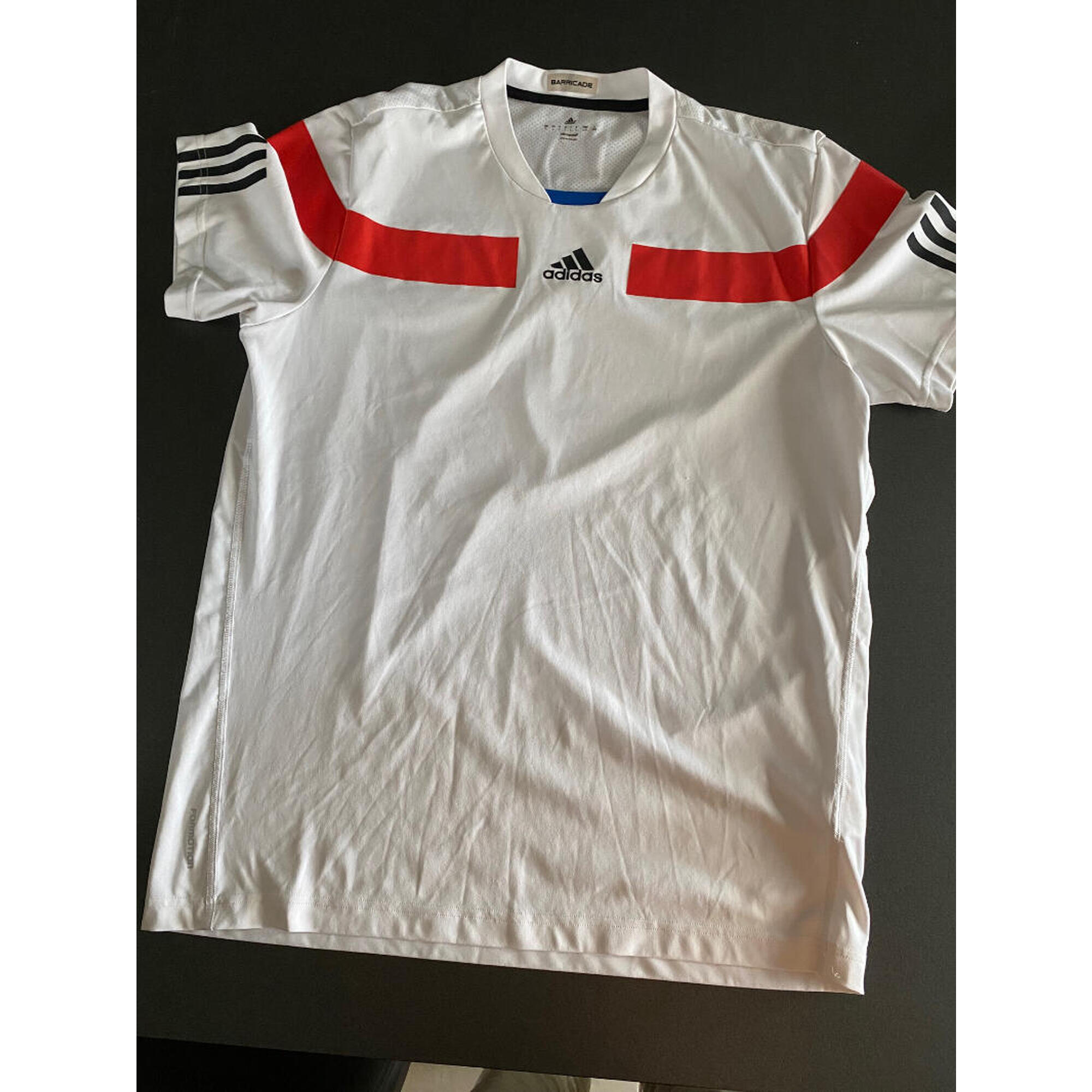 C2C - Tennisshirt Adidas WIT