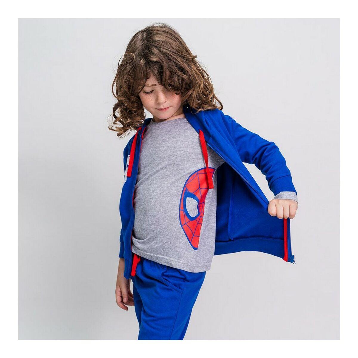 Chándal Infantil Spider-Man Azul 4/5