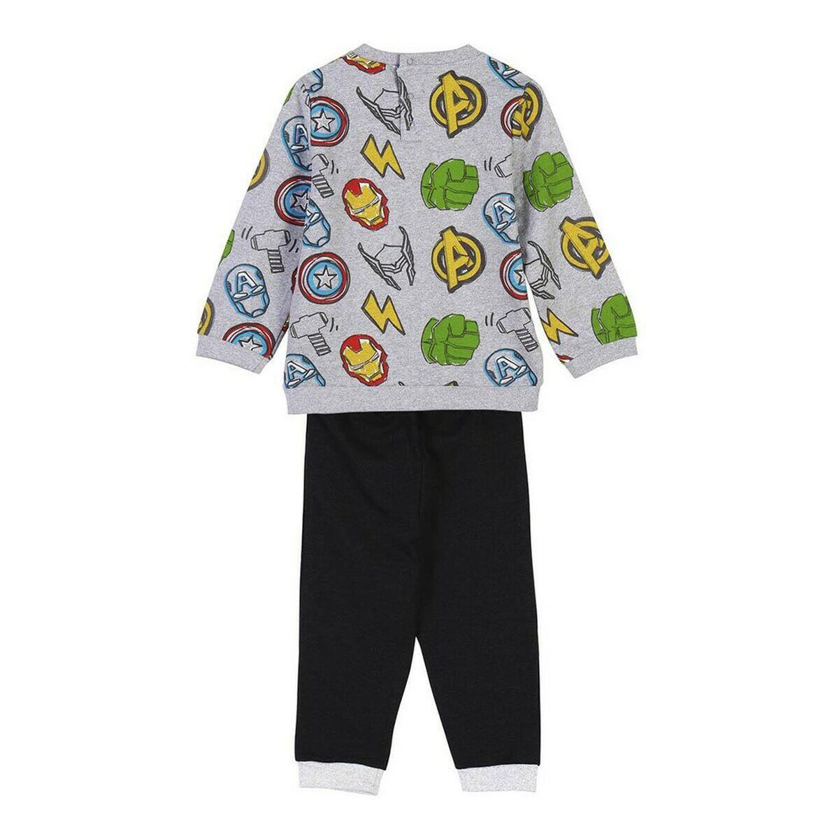 Fato de Treino Infantil Marvel Cinzento 2/5