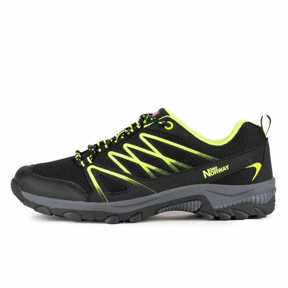 Sapatilhas de Running para Adultos Geographical Norway Preto 2/5