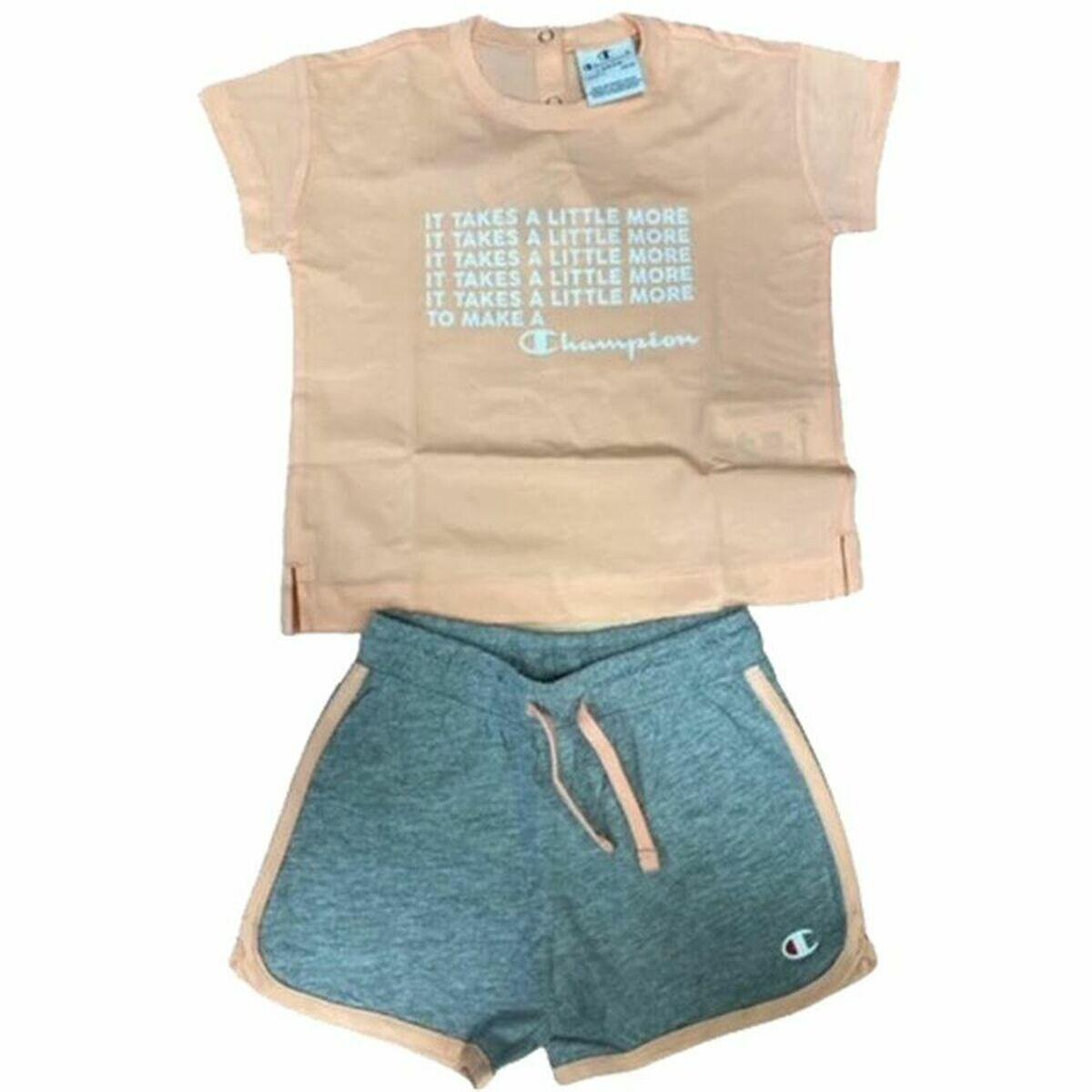 Ensemble de Sport pour Enfants Champion Baby Beige Beige 1/5