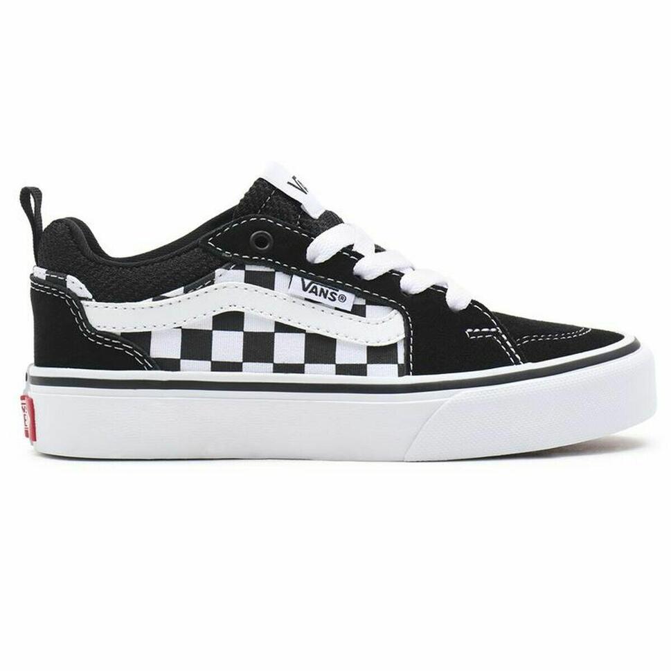 Obuwie Sportowe Dziecięce Vans Filmore YT Checkerboard Czarny