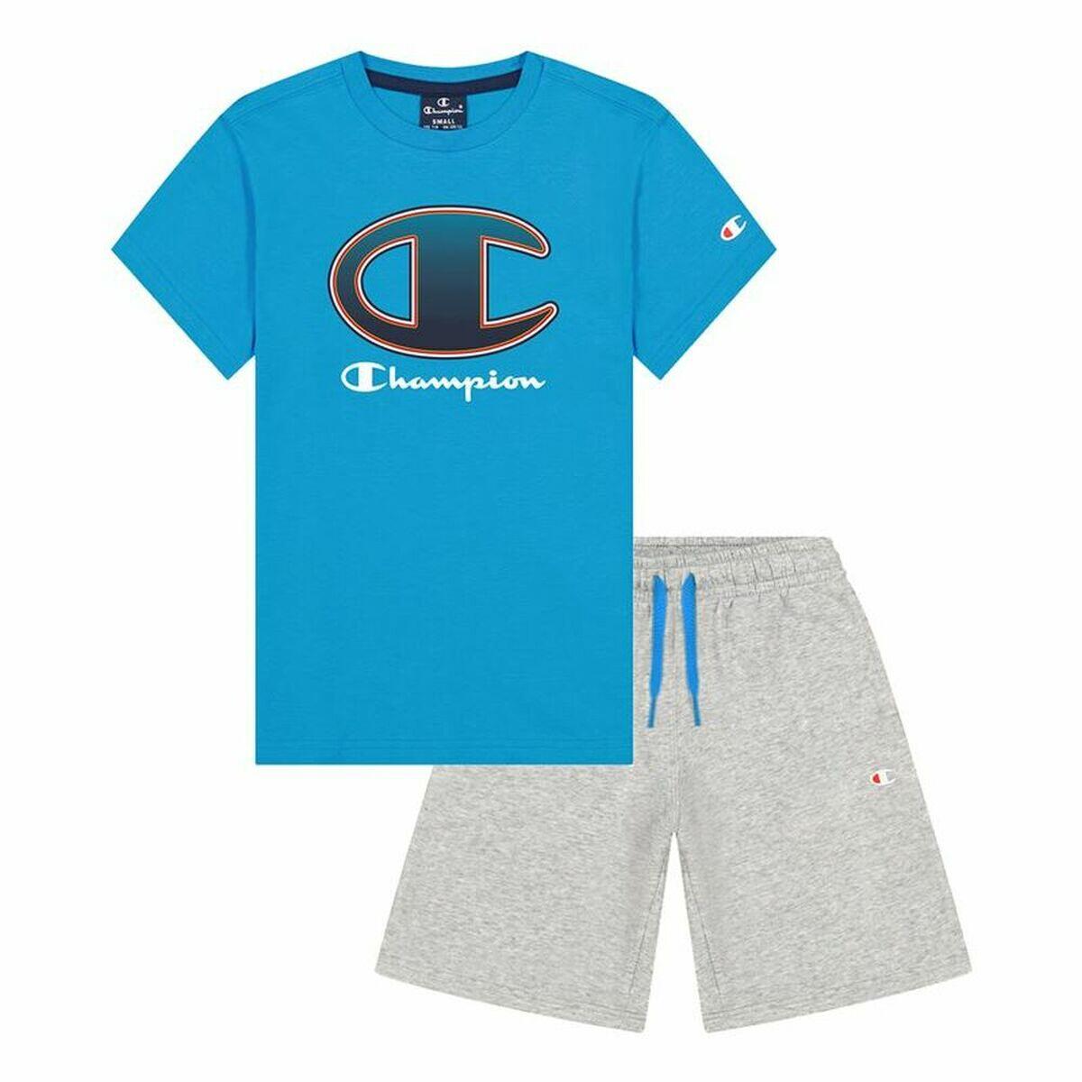 Champion - Ensemble De Sport Pour Enfants Champion Bleu - Survêtement - Bleu -  8 À 10 Ans - Decathlon