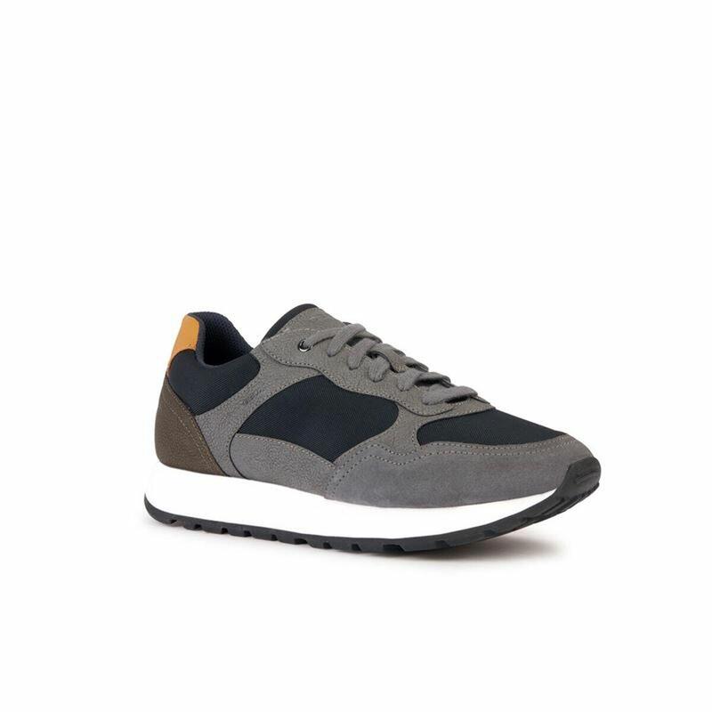 Zapatillas Casual Hombre Geox Vicenda Gris