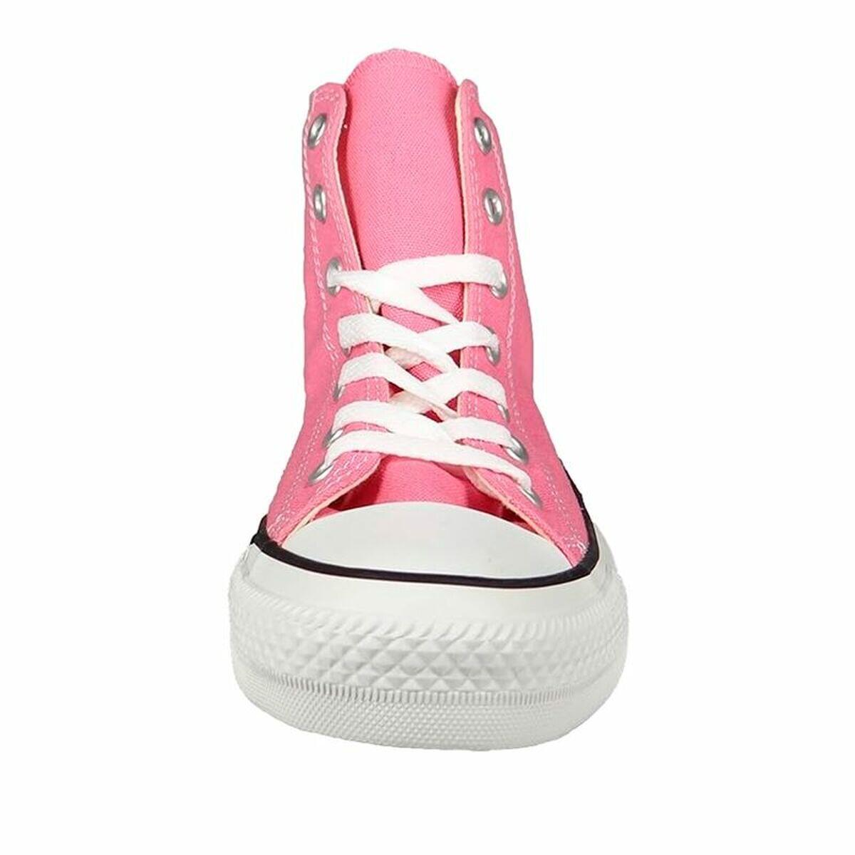 Baskets Casual pour Femme Converse All Star High Blanc 4/5