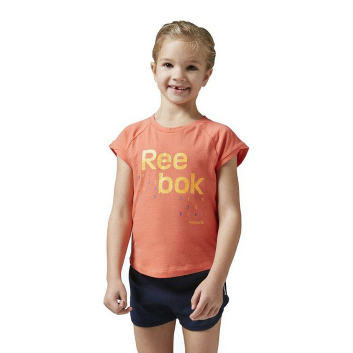 Ensemble de Sport pour Enfants Reebok G ES SS Orange 2/3