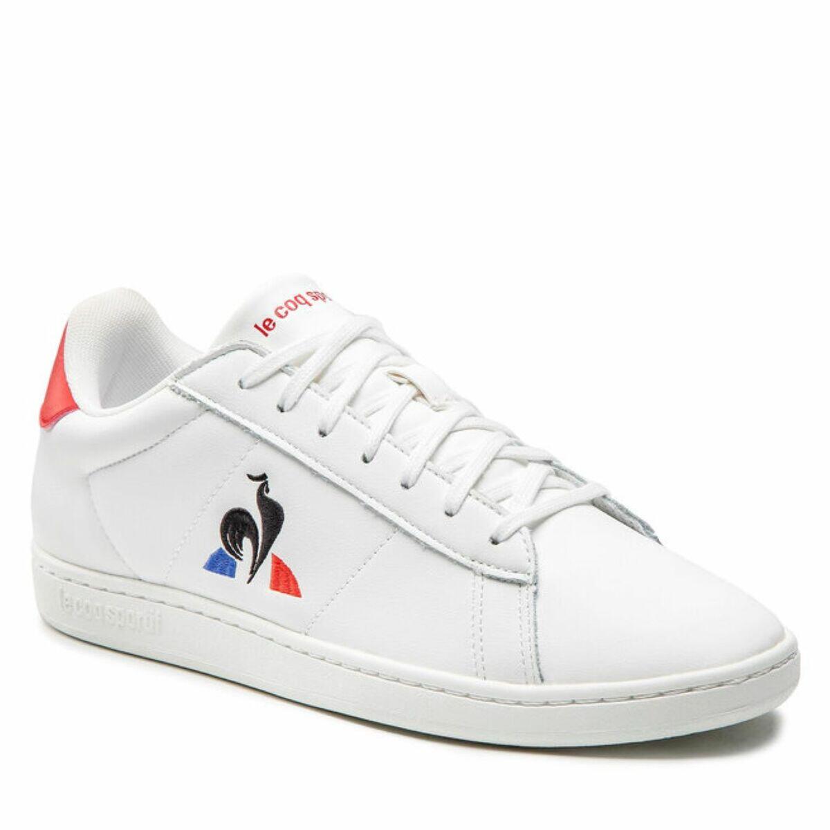 Zapatillas Casual Hombre Le coq sportif COURTSET Blanco 2/4