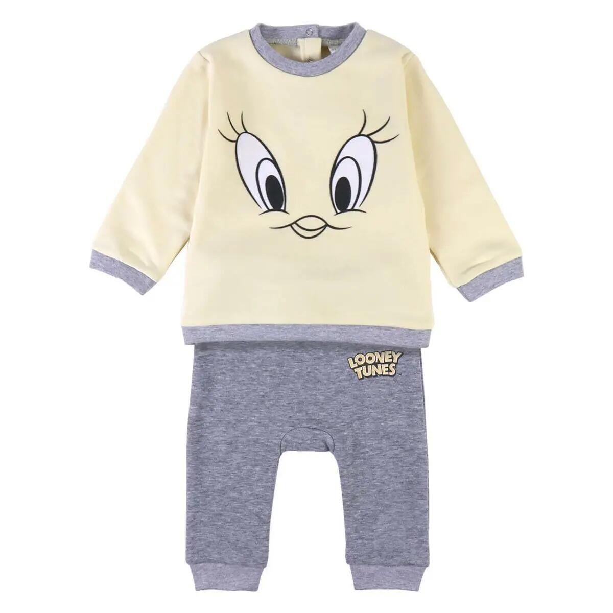 Chándal Infantil Looney Tunes Gris 2/5