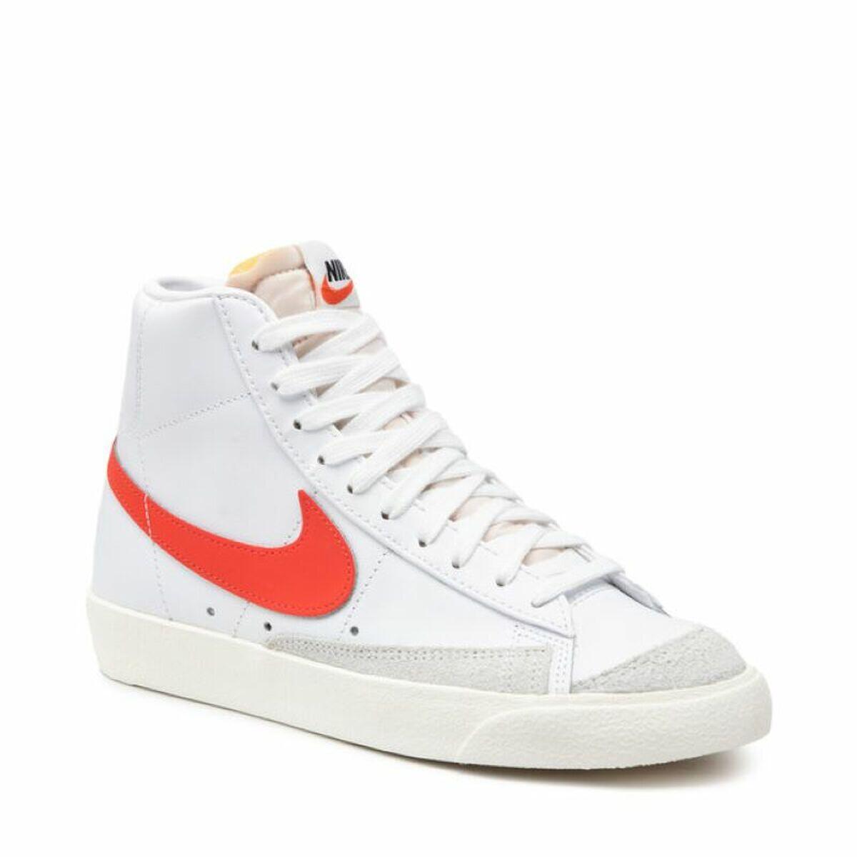 Baskets Casual pour Femme Nike BLAZER MID 77 CZ1055 101  Blanc 1/3