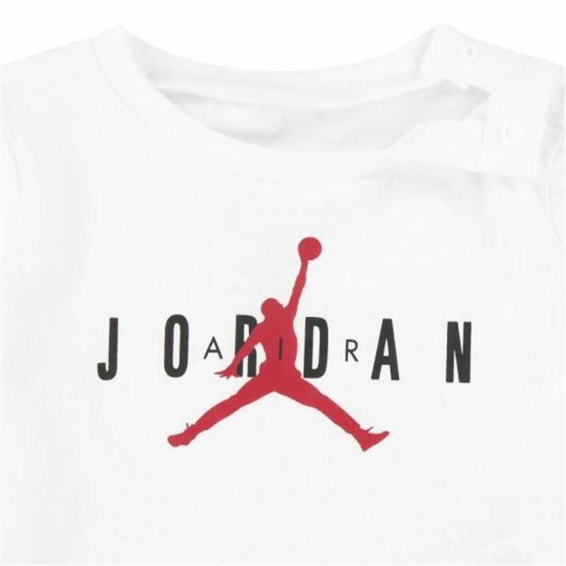 Conjunto Deportivo para Bebé Jordan Essentials Fleeze Box Blanco