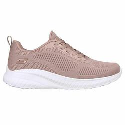 Chaussures de Running pour Adultes Skechers Bobs Sport Squad Rose