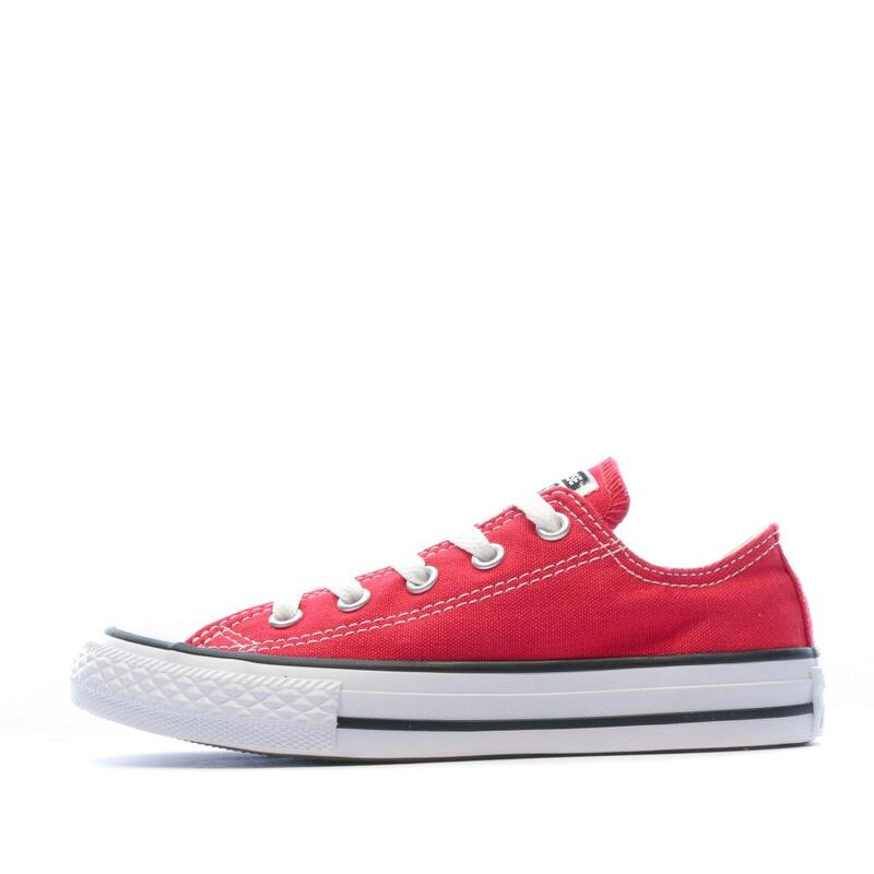 Zapatillas Casual Para Niños Converse Chuck Taylor All Star Rojo Transpirables